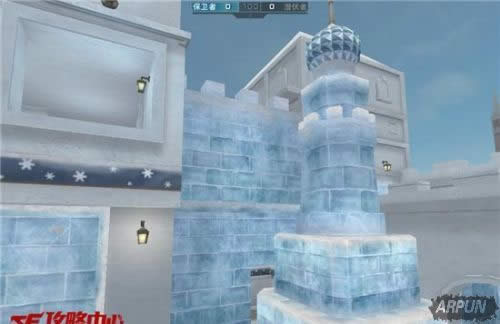 《CF》地图冰雪圣殿怎么打