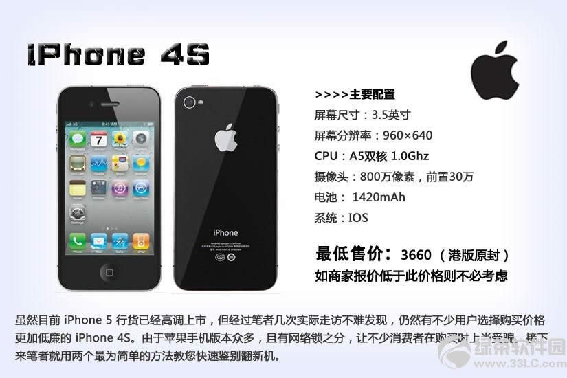 如何鉴别翻新机：iPhone4S、三星Note、HTC One x终极鉴别方法3