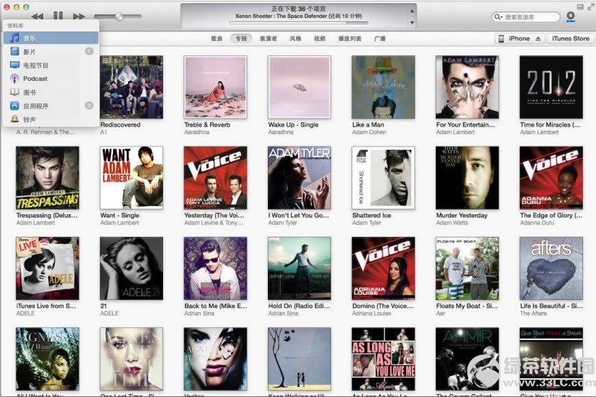 iTunes 11°湦ͼ 1