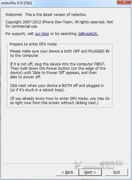 tѩredsn0w 0.9.15b1ƽˢiPhone5.1.1̳08