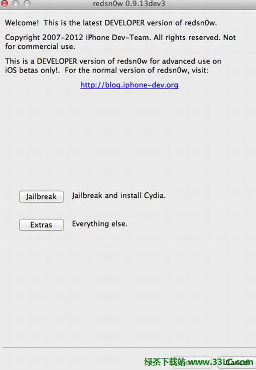 RedSn0w 0.9.13dev3һӿԽziOS 6 Beta 4汾