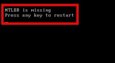 ntldr is missing̎