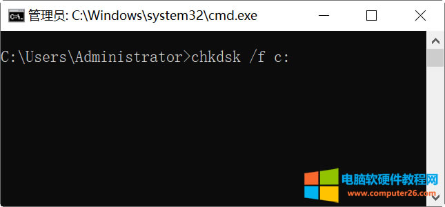 ʹchkdsk̎Xϵy(tng)M(jn)벻cPʧȥ