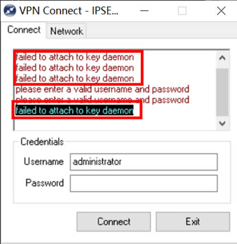 ShrewSoft VPN oBӈ(bo)e(cu)“Fail to attach to key daemon”