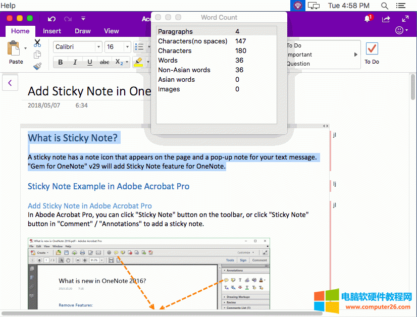 ζOneNote for Macͳ