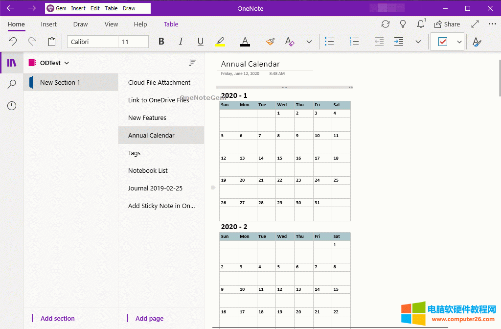 OneNote for Windows 10вָݵȫ