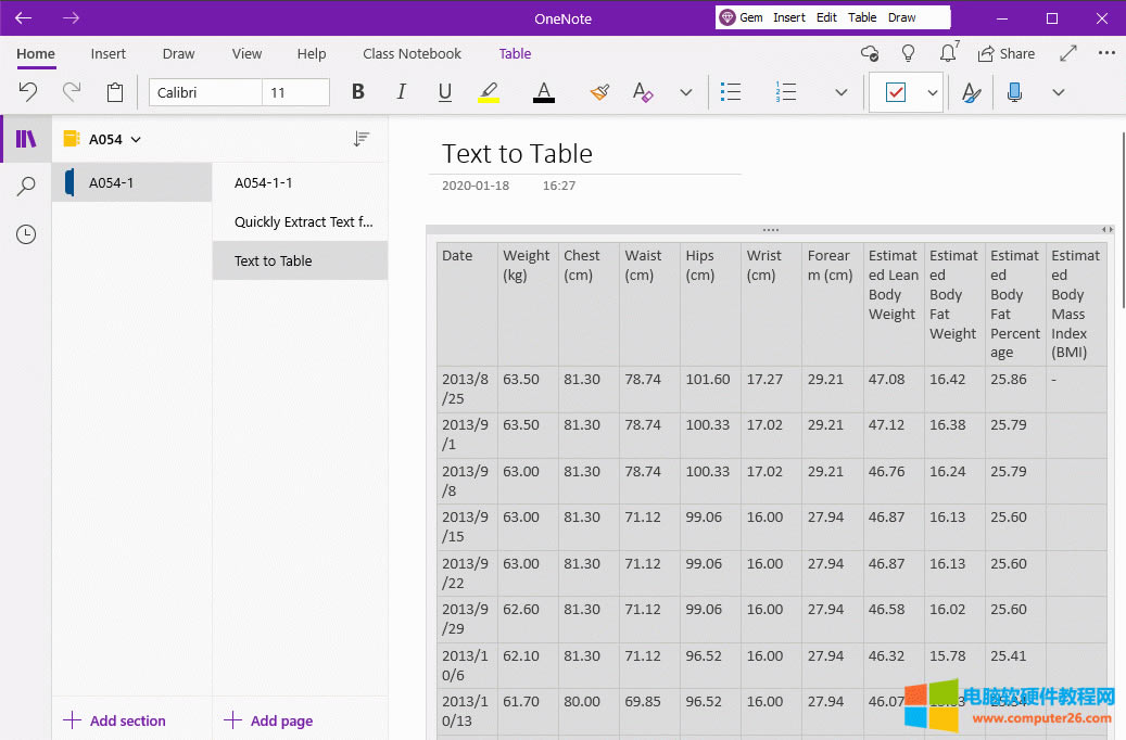 OneNote UWPתʽıΪ