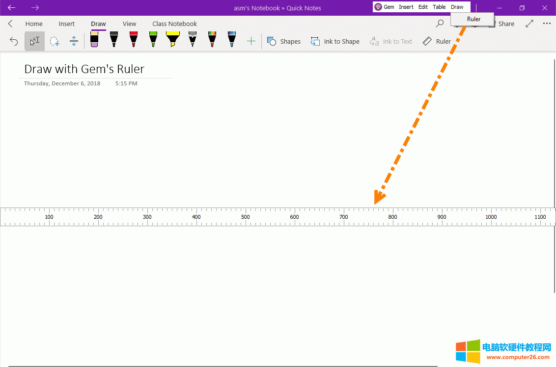 ʹ䱦OneNote for Windows 10 ͼ