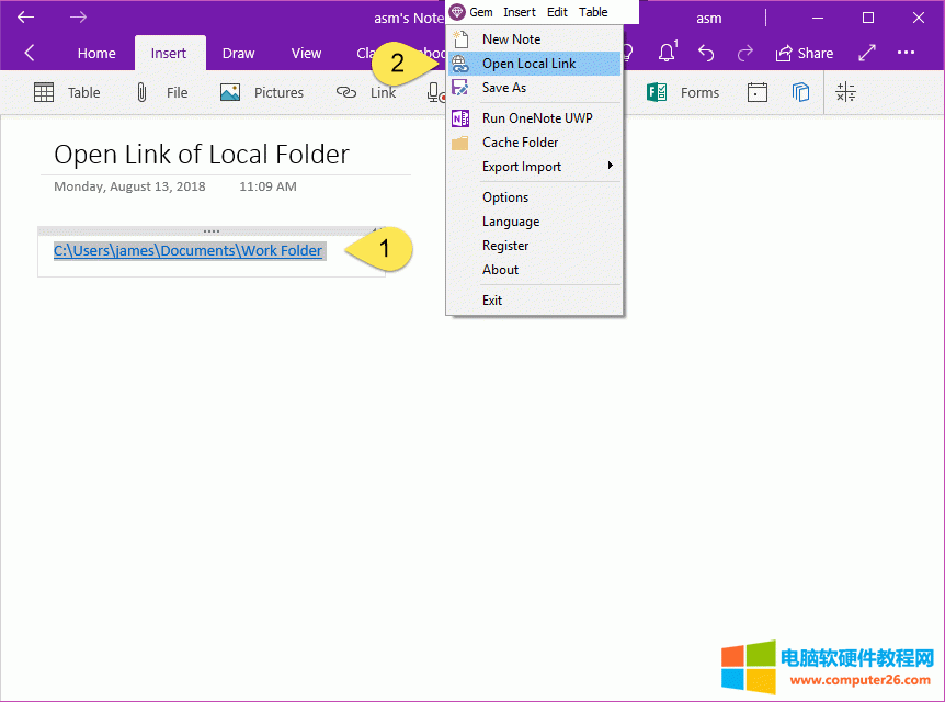 δOneNote for Windows 10ıļ