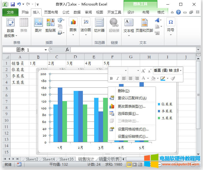 ExcelͼExcel2010дͼİ취