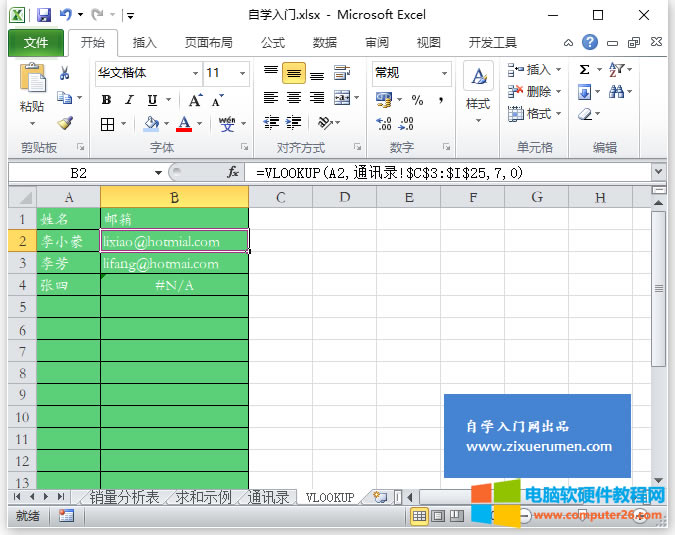 Excel VLOOKUPExcelıѧVLOOKUP