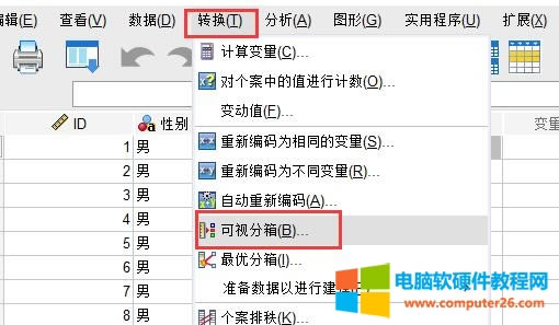 可视分箱