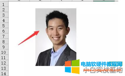 在Excel表格中给证件照换底色 在Excel表格中给证件照换底色