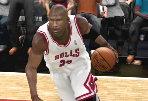 NBA2K9 自建乔丹参赛设置