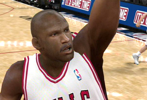 NBA2K9 自建乔丹参赛设置