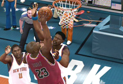 NBA2K9 自建乔丹参赛设置