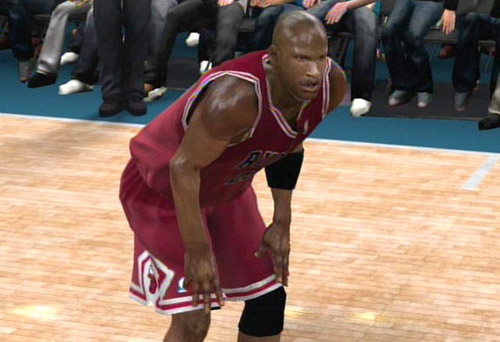 NBA2K9 自建乔丹参赛设置