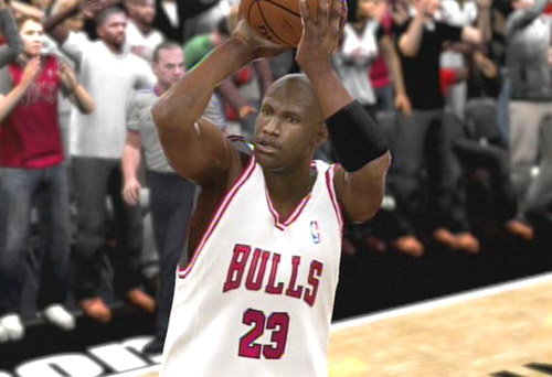 NBA2K9 自建乔丹参赛设置