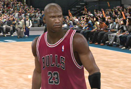 NBA2K9 自建乔丹参赛设置