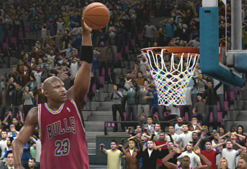 NBA2K9 自建乔丹参赛设置