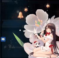 《魂器学院》千竹圣诞服饰浮蕊初雪展示一览