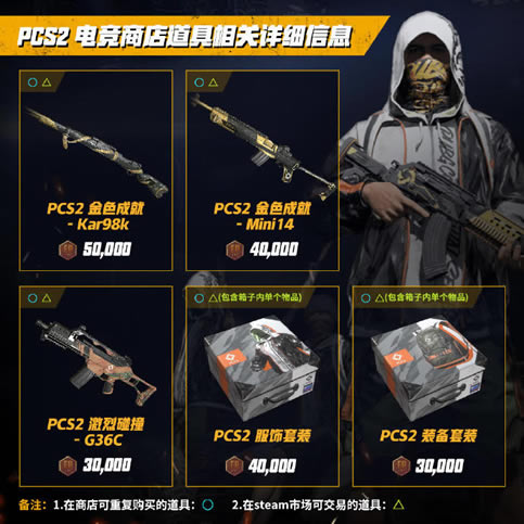 PCS2̵ظ뽻׵Ʒб PUBGPCS2羺̵ЩԽ׵Ʒ