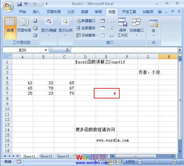 Excel2007Countif_ExcelͼĽ̳_վ