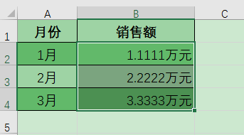 Excel칫ɣǧԪԪΪλʾԪֵ