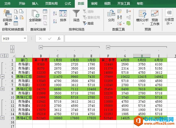 Excel 2019Զּʾͼ
