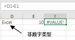 Excel ʽ #VALUE!  