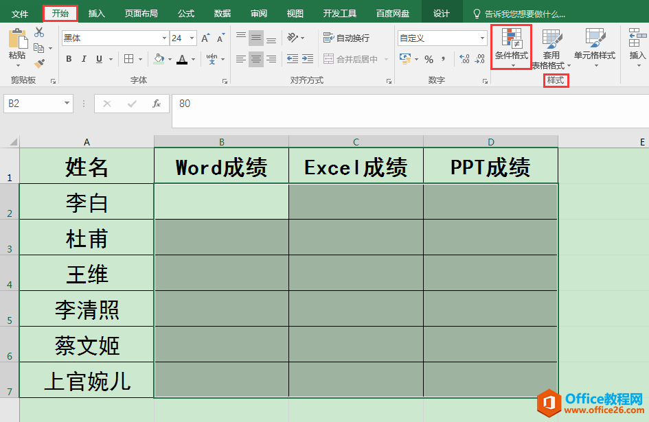 Excel칫ɣֵָʱԶɫʾ