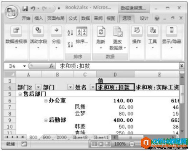 excel2007и͸ӱʾֵֶ