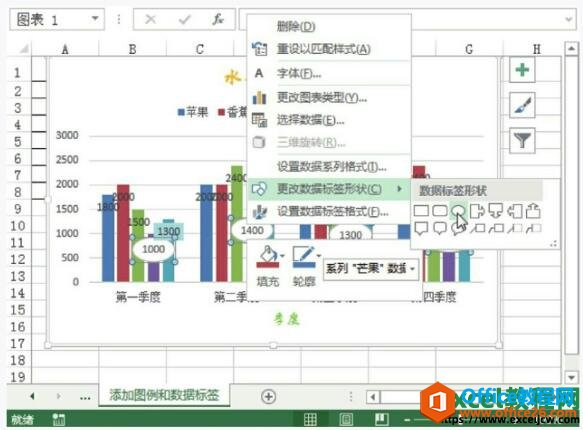 excel2013ͼݱǩ״