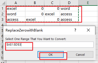 ExcelνֵԪ滻ɿհ