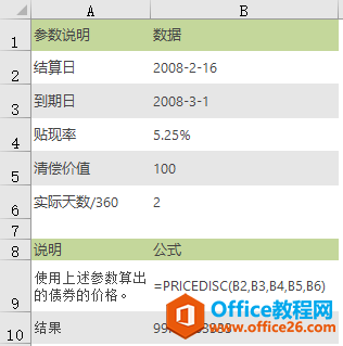 Excel PRICEDISC  ʹͼĽ̳