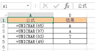 Excel UNICHAR  ʹͼĽ̳