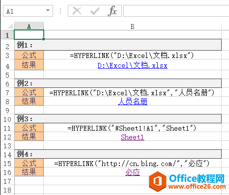 Excel HYPERLINK  ʹðͼĽ̳