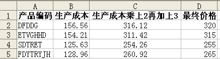 excel CEILING ֪ƷɱΪƷ