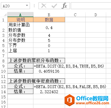 Excel BETA.DIST  ʹðͼĽ̳