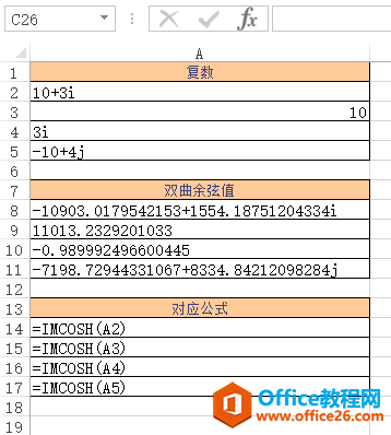 Excel IMCOSH  ʹðͼĽ̳