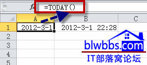 excel ԶڵֱʹTODAYNOWVBA