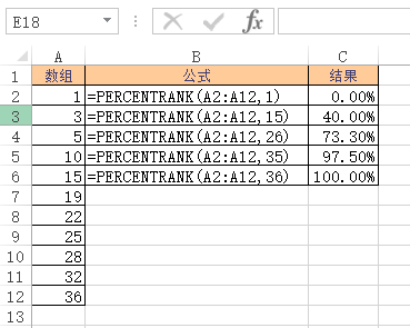 Excel PERCENTRANK  ʹðͼĽ̳