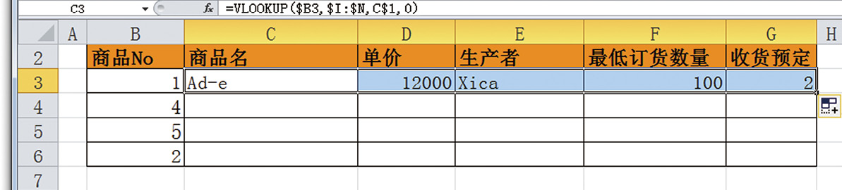 excel VLOOKUPճĵԪбΪʵ