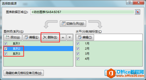 Excel칫ɣINDIRECTͶƹ̬ͼ