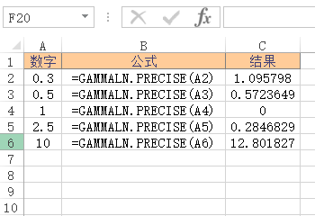 Excel GAMMALN.PRECISE  ʹðͼĽ̳