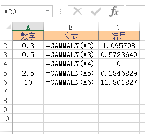 Excel GAMMALN  ʹðͼĽ̳