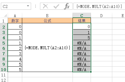 Excel MODE.MULT  ʹðͼĽ̳