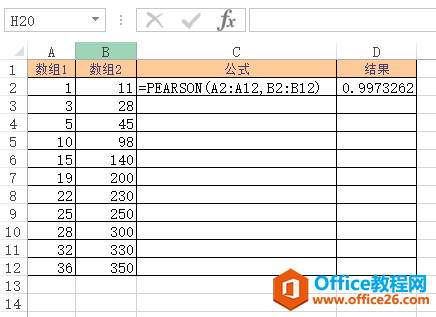 Excel PEARSON  ʹðͼĽ̳
