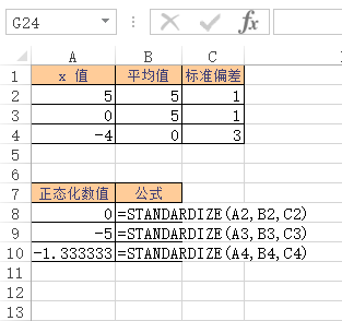 Excel STANDARDIZE  ʹðͼĽ̳