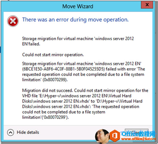 Server 2012 Hyper-v¼֮ģ洢Ǩ